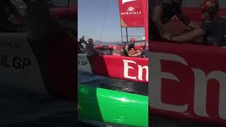 Who remembers this from St Tropez?   Sir Ben waving off Tom Slingsby  #SailGP #racing #sailing