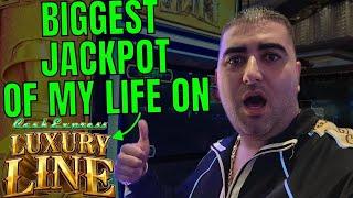 MIND BLOWING JACKPOT On High Limit Luxury Line Slot