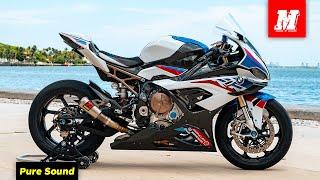 BMW S1000RR with Akrapovic GP Shorty Full Titanium | Pure Exhaust Sound