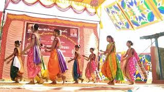 Umbarthan dang seva mandal school & college (9th class group dance & movement )