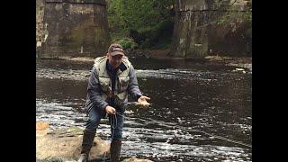 Fishing with Davie McPhail on the River Ayr