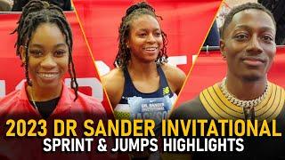 Shawnti Jackson, Will Williams, Monae' Nichols | 2023 Dr. Sander Invite 300m & Long Jump Live Recap