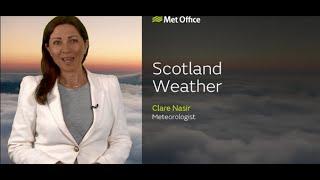 24/03/2025 – Wet in the west,  much drier in the east – Scotland Weather Forecast UK – Met Office