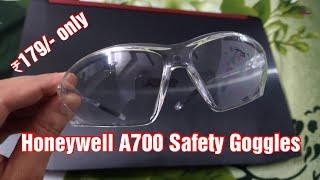 Honeywell A700 Clear Protective Eyewear | Safety Goggles for Corona | Goggles for covid protection