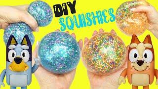 Bluey and Bingo DIY Squishies with Squishy Maker! Crafts for Kids