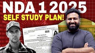 How to crack NDA exam by self study NDA 1 2025 Study Plan From Scratch- Learn With Sumit