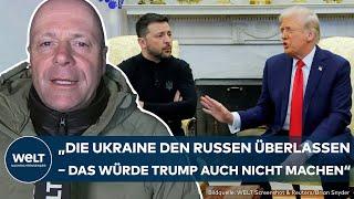 EKLAT IM WEIßEN HAUS: "Trump wird an der Ukraine festhalten!" Wanner mahnt vor Schwarzmalerei