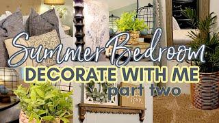 SUMMER*DECORATE WITH ME! // BEDROOM MAKEOVER PART 2 // FARMHOUSE BEDROOM IDEAS // ROBIN LANE LOWE