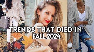 FALL FASHION TRENDS that are DEAD in 2024 and WHAT TO WEAR Instead