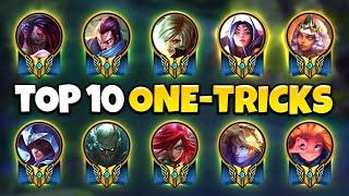 Top 10 Best One-Tricks in League of Legends (Chinese Super-Server, Korea)