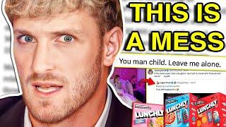 LOGAN PAUL IS IN TROUBLE ... crazy ads + fighting youtubers