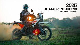 2025 KTM 390 Adventure First Ride Impressions
