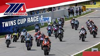 BellissiMoto Twins Cup Race 1 at Road Atlanta 2024 - FULL RACE | MotoAmerica