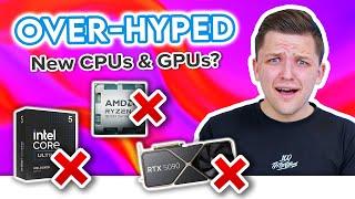 Should You Wait for the New CPU & GPU Launches? 🫣 [ft. RTX 5090, Core Ultra & Ryzen X3D]