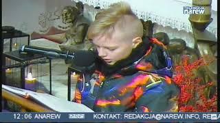 TV Narew - Wpadka (rozpoczęcie transmisji Mszy Świętej z Łomży z spóźnieniem) (11.12.2022)