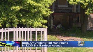 Body Found In NW Baltimore, Police Investigating