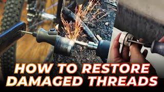 How to FIX Stripped, Rusty, & Damaged Threads in Seconds | 1 Tool Internal & External Thread Repair