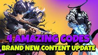 4 BRAND NEW INSANE CODES & NEW CONTENT UPDATE! KR LIVESTREAM UPDATE! [Solo Leveling: Arise]