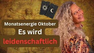 Monats-Energie Oktober: Es wird leidenschaftlich! Alchemie & Tarot | Britta Remmel