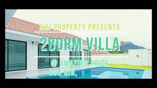 3.85 M Baht!  Newly Completed 2 Bedroom Pool Villa in South of Hua Hin, Thailand