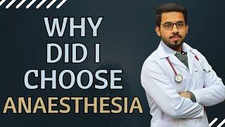 Why did I choose ANESTHESIA for my Post Graduate Training? @DrHamzaAshraf