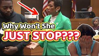 Love EMBARRASSED AGAIN! WHY is she DOING THIS? Schardt MASTERFUL Cross. #ysltrial #youngthug