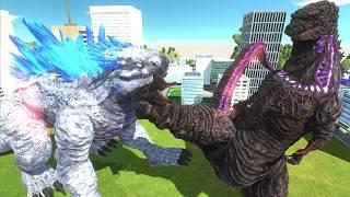 Shimo's Challenge: Shin Godzilla vs. Shimo! - Animal Revolt Battle Simulator