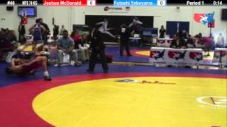 74 KG Round 1 - Joshua McDonald (EMPOWER) vs. Futoshi Yokoyama (JPN)