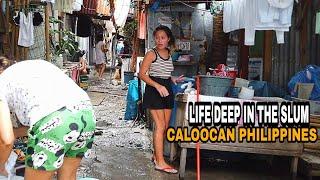 life in the neighborhood pt2 at Caloocan city Philippines [4k] Walk tour