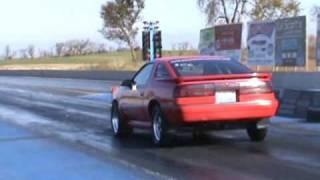 BadAssPerformance Shelby Z 12.04 @ 127mph Great Lakes Dragaway 10-25-09