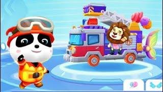 Rescue Adventures: Driving the Super Fun Fire Truck in BabyBus Game! 