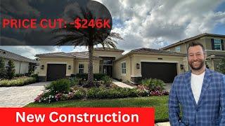 Inside a New Construction Home with MASSIVE Price Cut in Wesley Chapel Florida - GL Homes Opal Model
