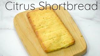 Zesty Citrus Shortbread Recipe