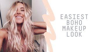 The Easiest Bohemian Makeup Tutorial - Drugstore Make-Up
