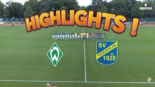 SV Werder Bremen vs. SV Todesfelde Highlights!