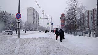 Самый сильный снегопад в Москве - The most extreme snowfall in Moscow