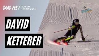 David Ketterer Slalom Training Saas-Fee 8/10/21