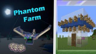 Minecraft Easy Phantom Farming - 100+ Membrane Per Hour