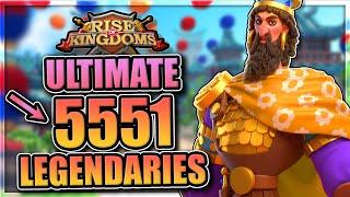 Best 5551 Legendary Commanders in Rise of Kingdoms [F2P-Friendly Investments]