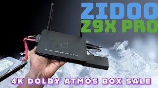 Zidoo z9x pro 4k Dolby Atmos Media player with warranty for sale