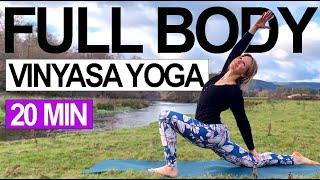 20 Min Intermediate Full Body Yoga Flow: Stretch & Strength Vinyasa