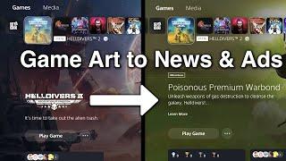 PS5's UI Was Bugged, More Ads & News Were On The Home Screen