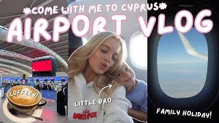 COME TO CYPRUS WITH ME! | *AIRPORT VLOG 2024...I SPENT HOW MUCH?*