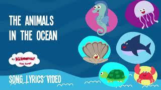 Song for children. Sea animals