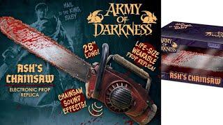 New Army of Darkness Ash's Chainsaw Electronic Prop Replica