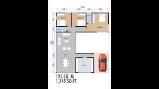 3 Bedroom House Plan