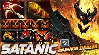 Satanic Shadow Fiend Damage Dealer - Dota 2 Pro Gameplay [Watch & Learn]