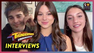 THE THUNDERMANS: UNDERCOVER Cast Talk Reunion, Directing & Bloopers