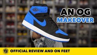 The Air Jordan 1 'Royal Reimagined' Is A Makeover of a Beloved OG Colorway. Review and On Feet!