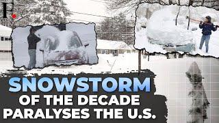 US Hit By Severe Winter Storm, Over 5000 Flights Delayed and Emergency Declared